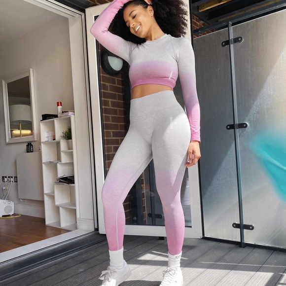 Gymshark adapt ombré seamless Crop top - Picture 2 of 4
